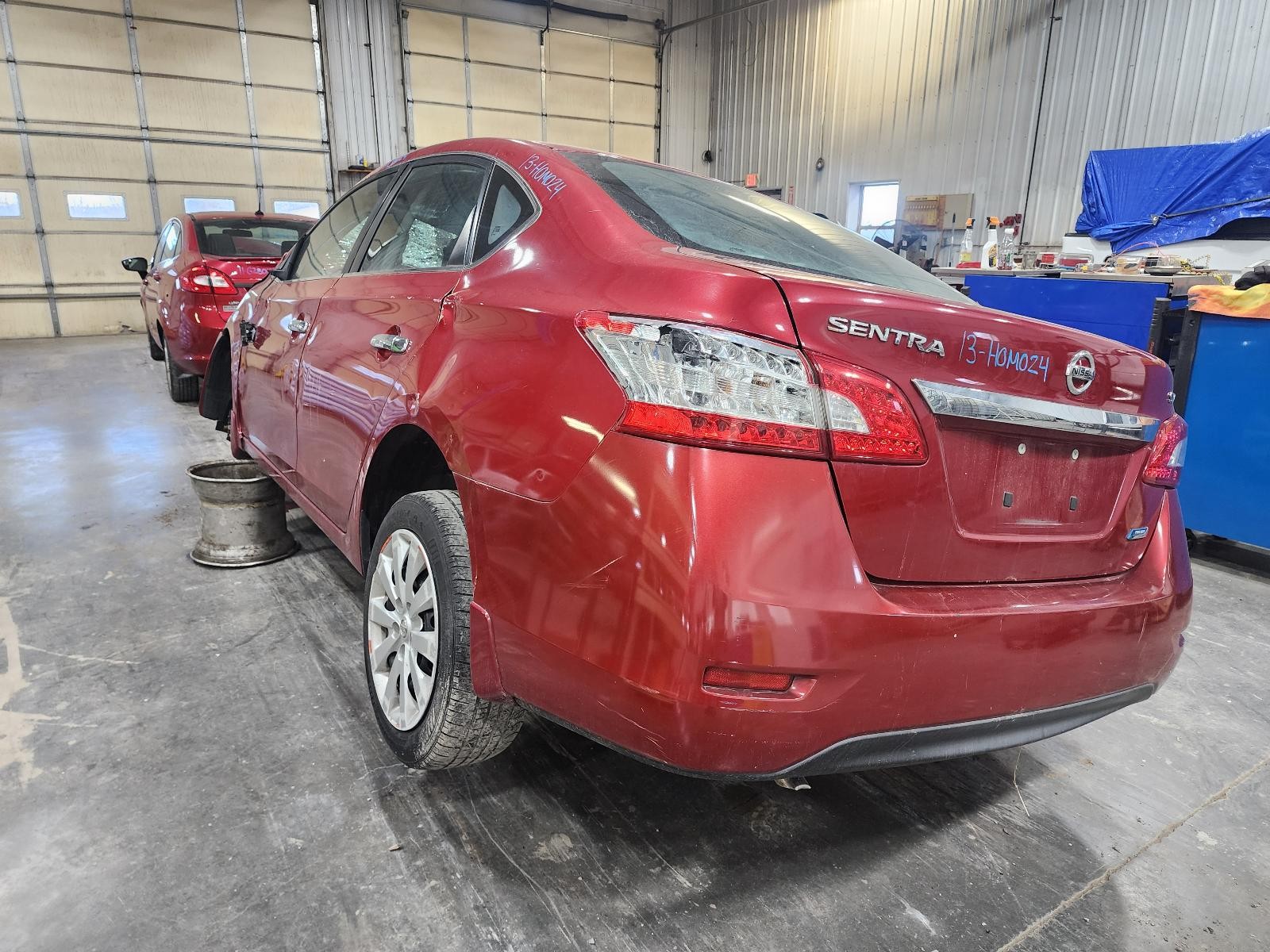 Used Air Cleaner Assembly fits: 2013 Nissan Sentra 1.8 Grade A