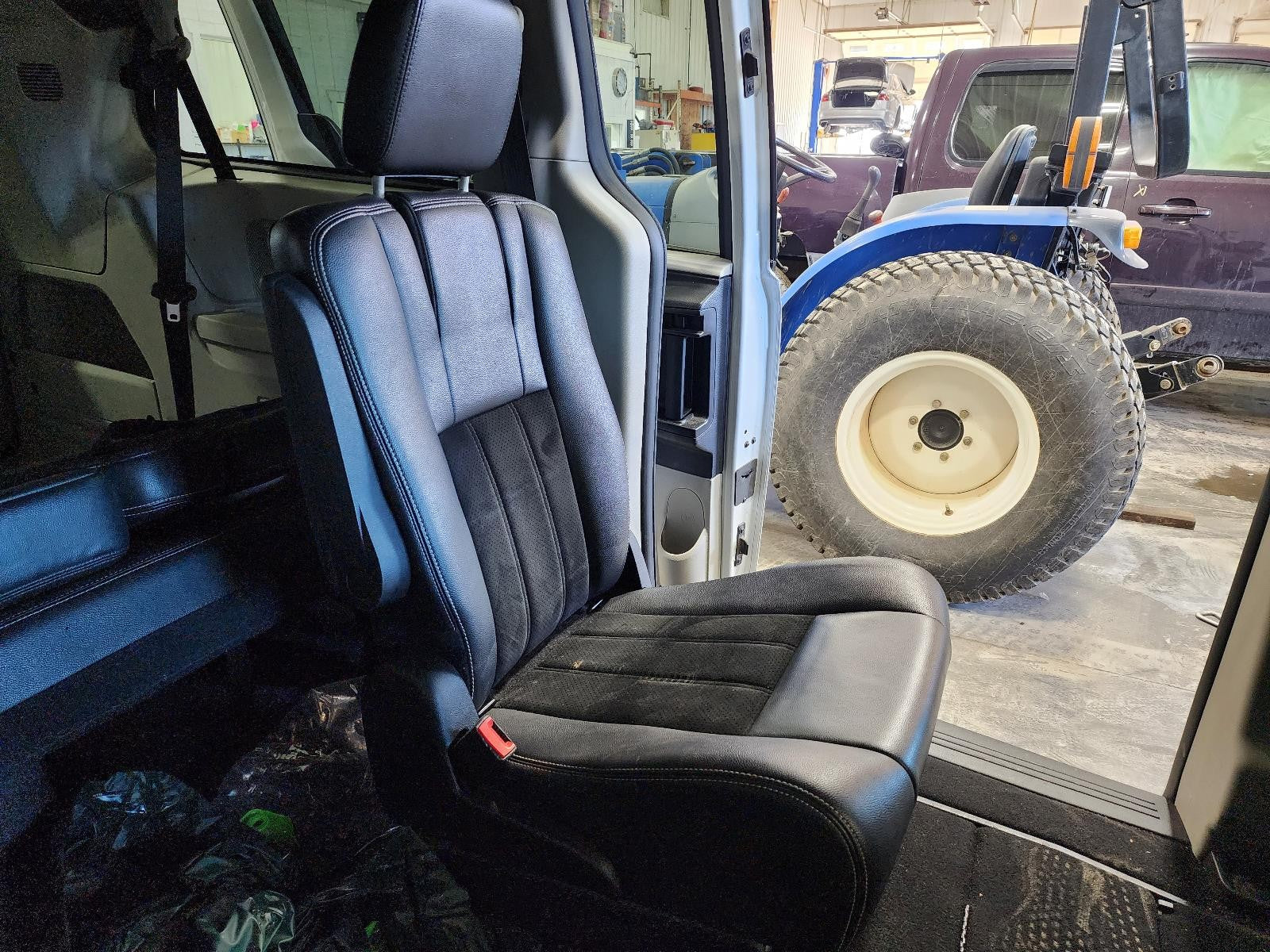 Used Seat Rear fits: 2018 Dodge Caravan  Grade A