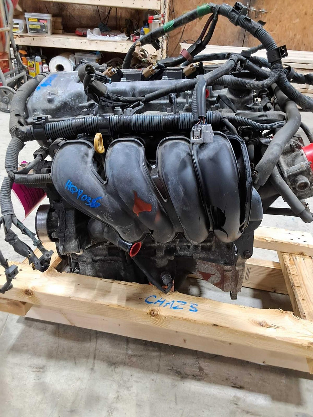 Used Engine Complete Assembly fits: 2006 Toyota Corolla 1.8L VIN R 5th digit 1ZZ